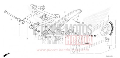 BRAS OSCILLANT CRF50FP de 2023